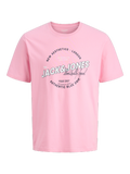 JJELogo Tee 2 Ss26, Prism Pink