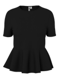 PCAlisa Peplum Top, Bright White