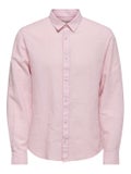 ONSCaiden Life Solid Linen Blend, Veiled Pink