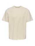 ONSWhite Lotus Relaxed Tee, Antique White - Pineapple Bananas