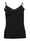 OBJLeena Sus Lace Singlet Top, Black