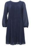 Kandriina Solid Dress, Dark Blue