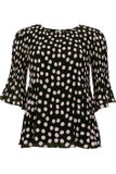 Keralina Blouse, Black