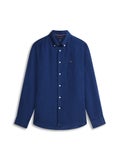 Pigment Dyed Li Solid Rf Shirt, Carbon Navy