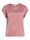 VIEllette Satin Top, Nostalgia Rose