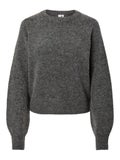 YASJohi Wool Blend Pullover, Medium Grey Melange