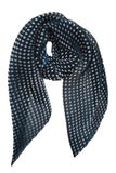 Milka - Plisse Scarf, Dark Blue