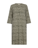 FQAdna Dress, Deep Lichen Green W. Moonbeam