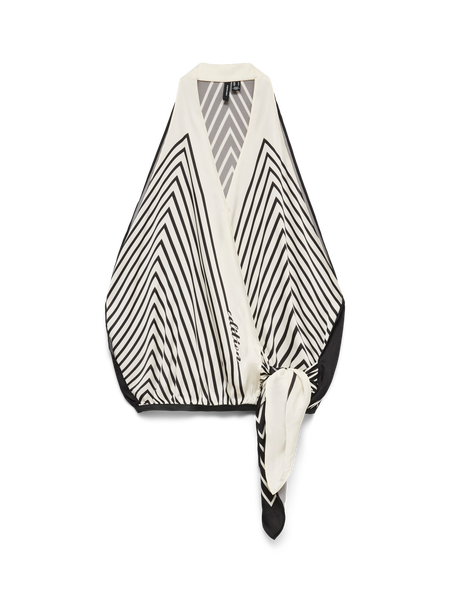 VMEvie Sl Top, Birch - Black Stripe