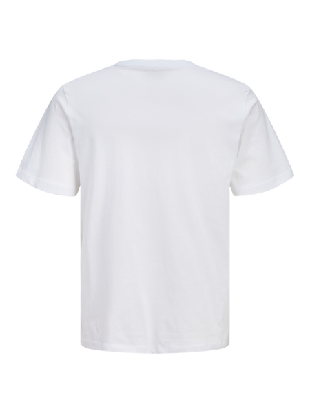 JJFunny Fruit Tee Crew Neck Jnr, Bright White