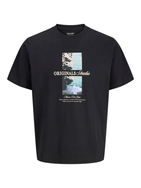 JORNorrebro Photo Tee Crew Neck, Black