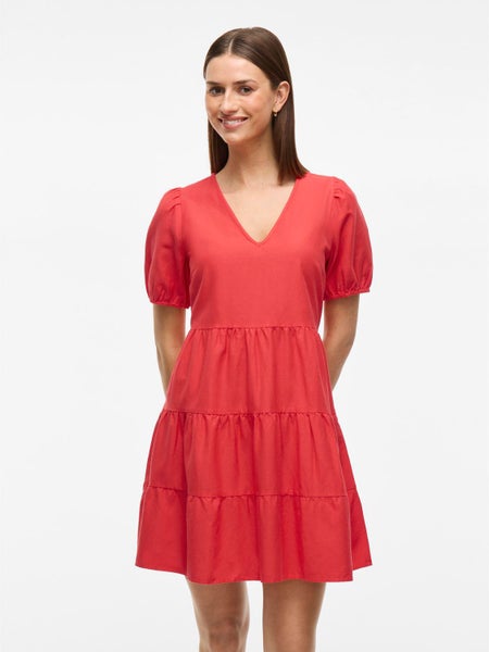 VIPrisilla New Short Dress, Hibiscus