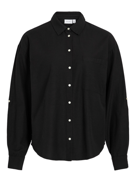 VIPrisilla Loose Shirt, Black Beauty