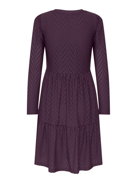JDYCarla Cathinka Dress, Plum Perfect