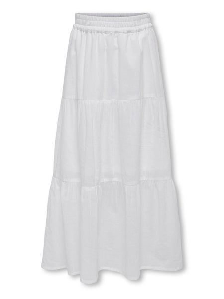 KOGMalene Long Skirt, Cloud Dancer