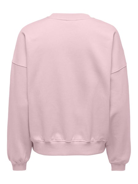 JDYMesa Life Emb Sweat, Chalk Pink