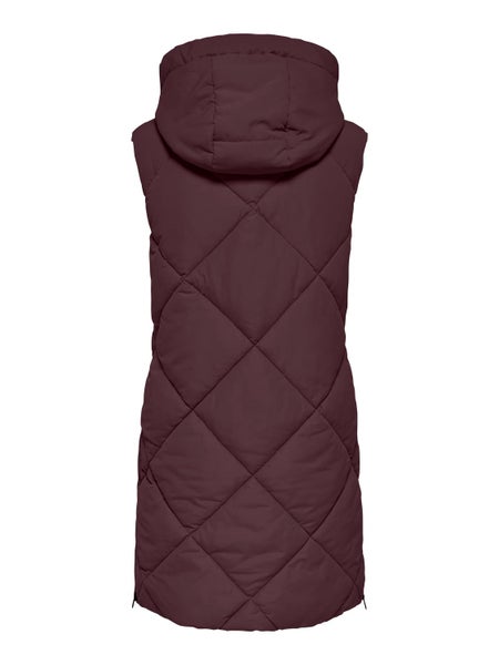 ONLMaggi Hood Waistcoat, Fudge