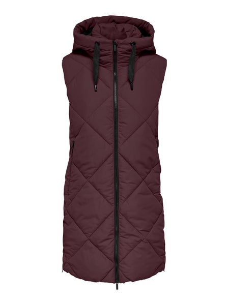ONLMaggi Hood Waistcoat, Fudge