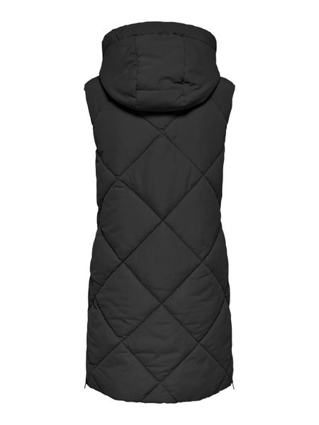 ONLMaggi Hood Waistcoat, Peat