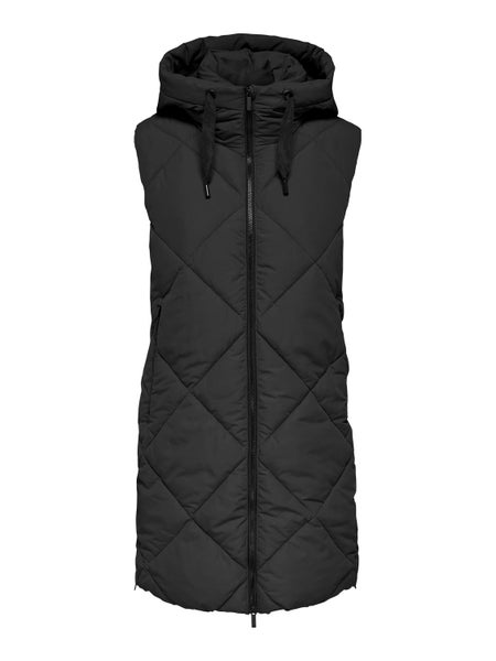 ONLMaggi Hood Waistcoat, Peat