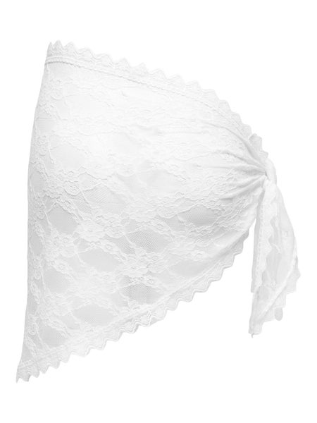 JDYSafira Lace Scarf, Cloud Dancer