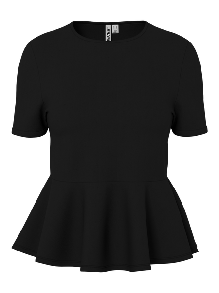 PCAlisa Peplum Top, Bright White