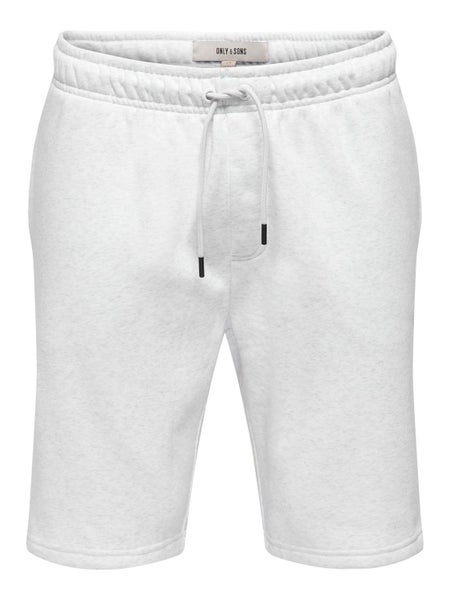 ONSCeres Sweat Shorts, Super Light Grey Melange