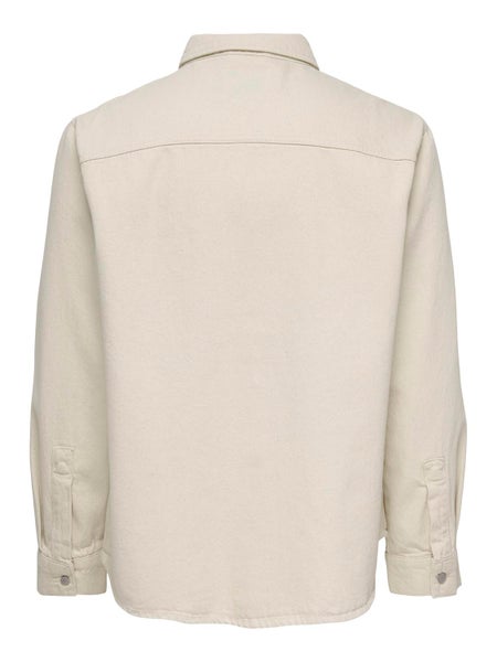 ONSAlp Ecru Pim Denim Jacket, Ecru