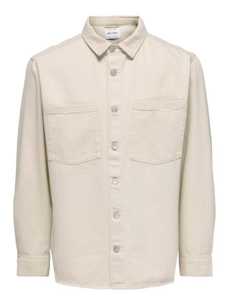 ONSAlp Ecru Pim Denim Jacket, Ecru