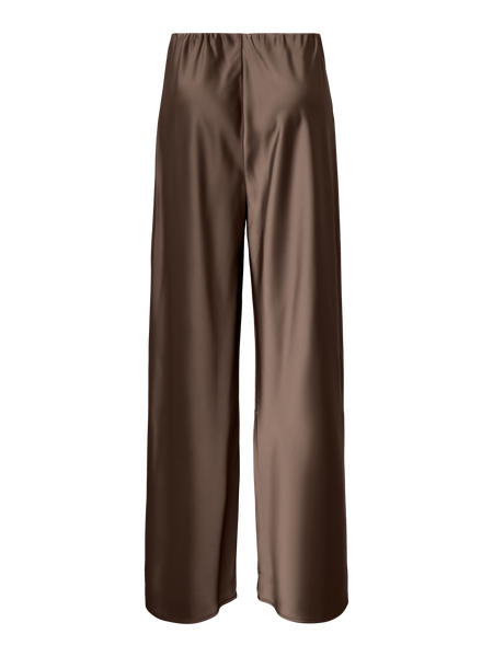 YASPella Wide Pants, Chocolate Brown