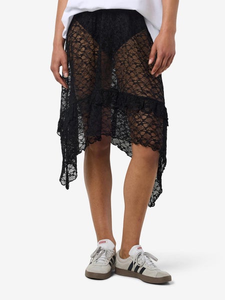 NMLacey Nw Midi Skirt, Black