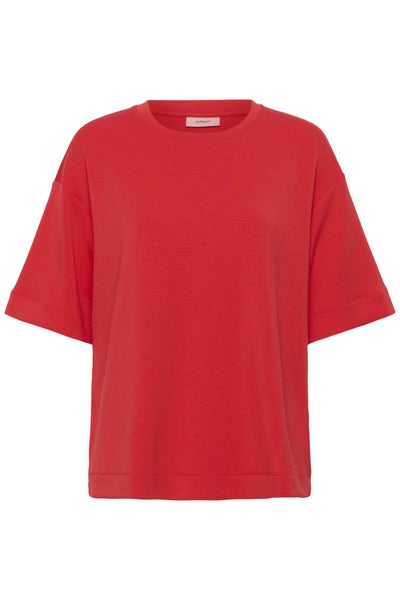 PannieIW Oversize Tshirt, Poppy Red
