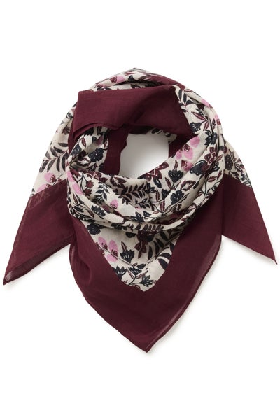 Phipw Scarf, Fig Bird Print