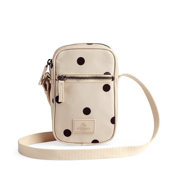 StateMBG Mini Crossbody Bag, Creme - Polka Dot