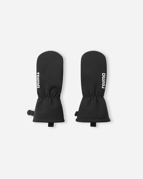 Osaten Softshell Mittens, Black
