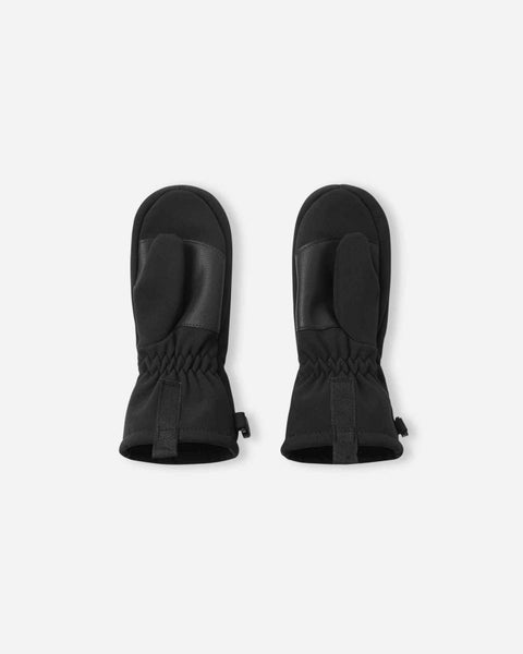 Osaten Softshell Mittens, Black