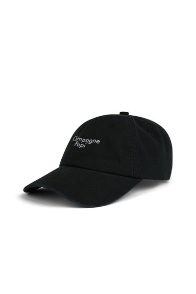 Champagne Papi Dad Cap, Black