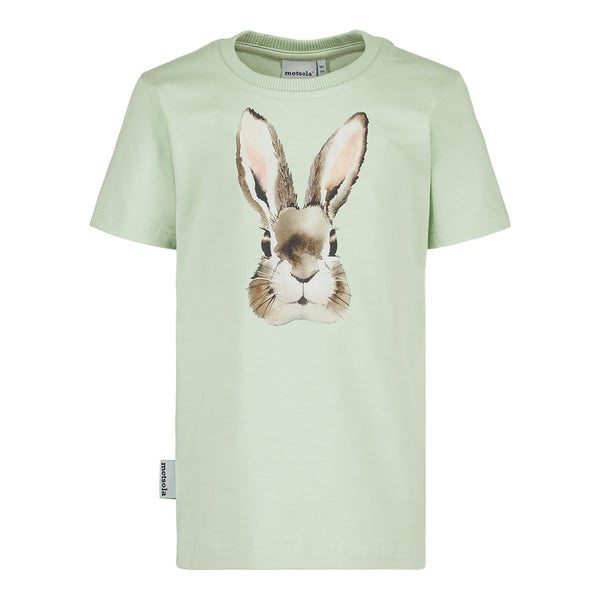 Bunny Placement T-shirt,  Soft Green