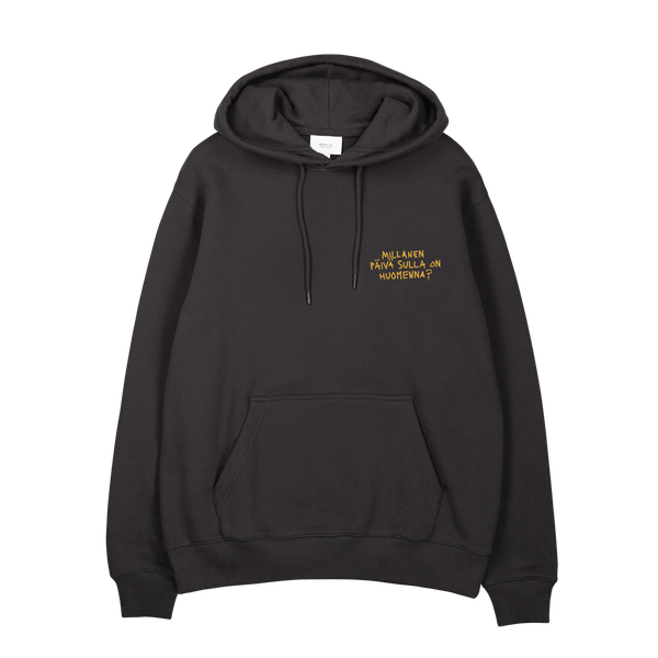 Huomenna Hooded Sweatshirt, Black