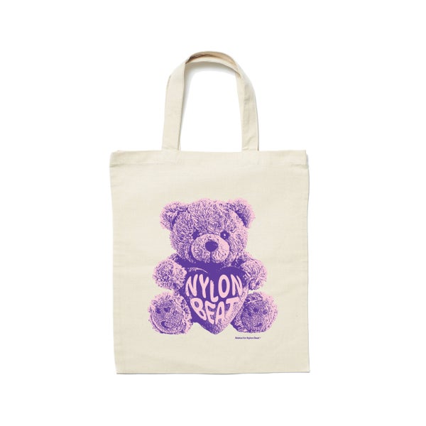 Teddy Tote Bag, Ecru
