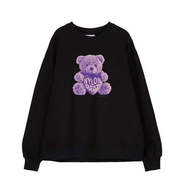 Teddy Sweathirt, Black