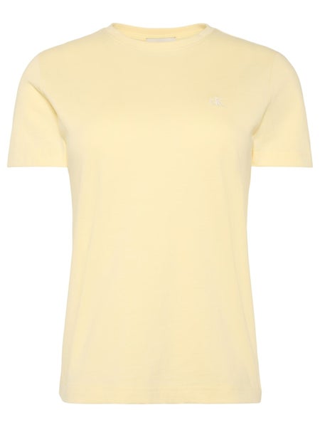 Ss Monogram Crew Tee, French Vanilla