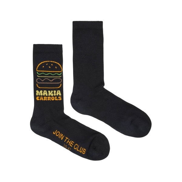 Burger Socks, Black