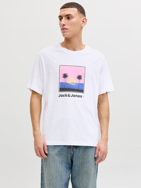 JJPerry Tee Crew Neck, Bright White
