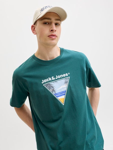JJPerry Tee Crew Neck, Atlantic Deep
