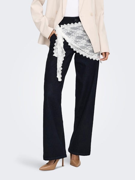 JDYSafira Lace Scarf, Cloud Dancer