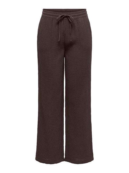 JDYTheis Life Wide Pant, Chocolate Torte