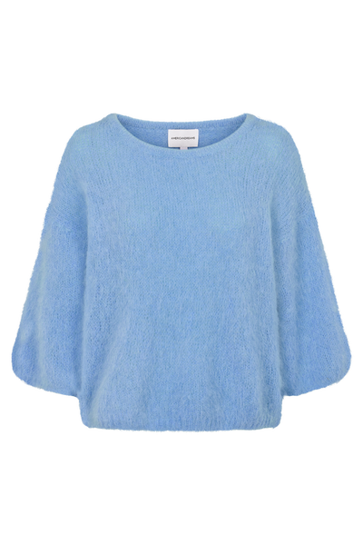 Josie Pullover 3/4 Short Sleeves, Sky Blue