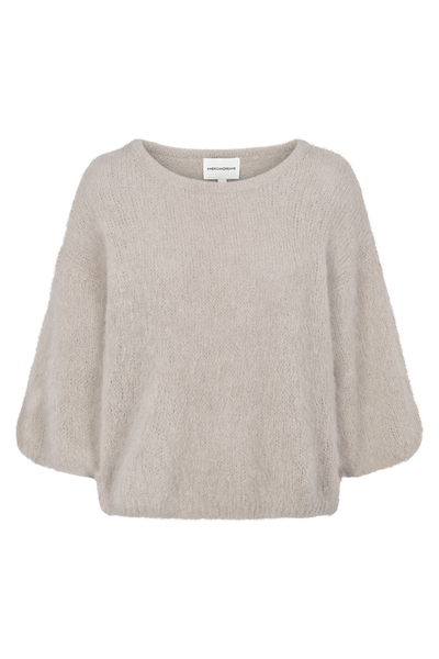 Josie Pullover 3/4 Short Sleeves, Beige