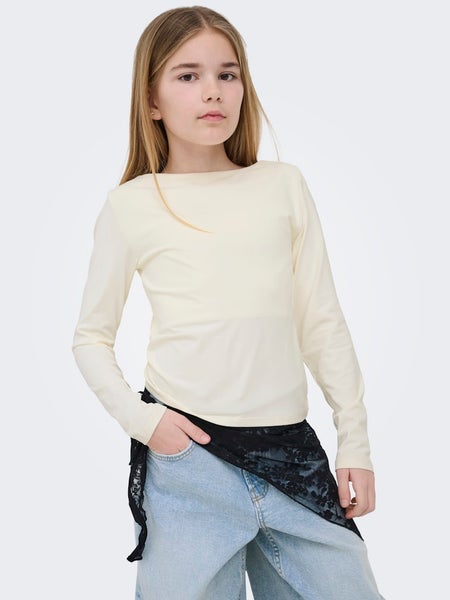 KOGEa 2-Ways Fit Top, Cloud Dancer